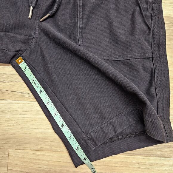 Athleta Mens Black Pull-on Drawstring Shorts Small - Picture 4 of 5